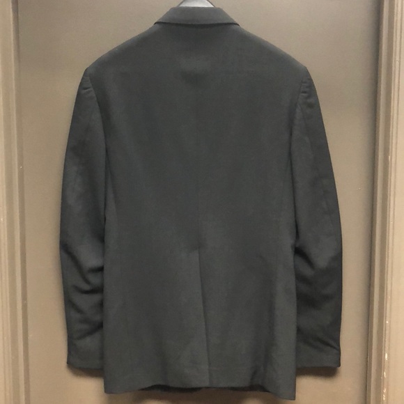 Tuxedo Jacket Wool One Button Satin Lapel Generic - Picture 5 of 5